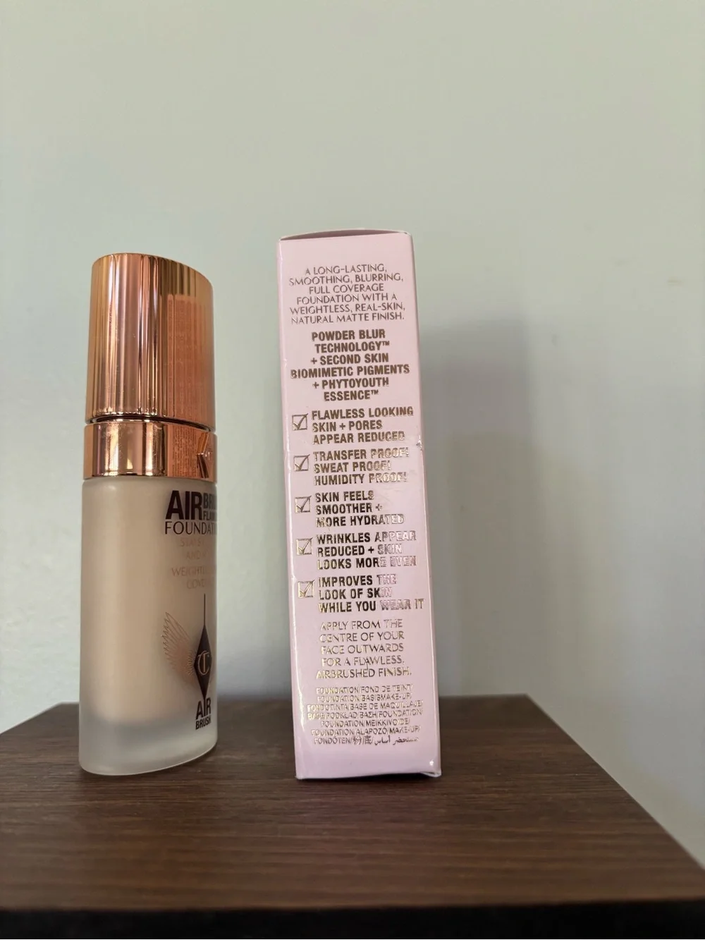 Charlotte Tilbury Airbrush Flawless Foundation Shade 2 Neutral